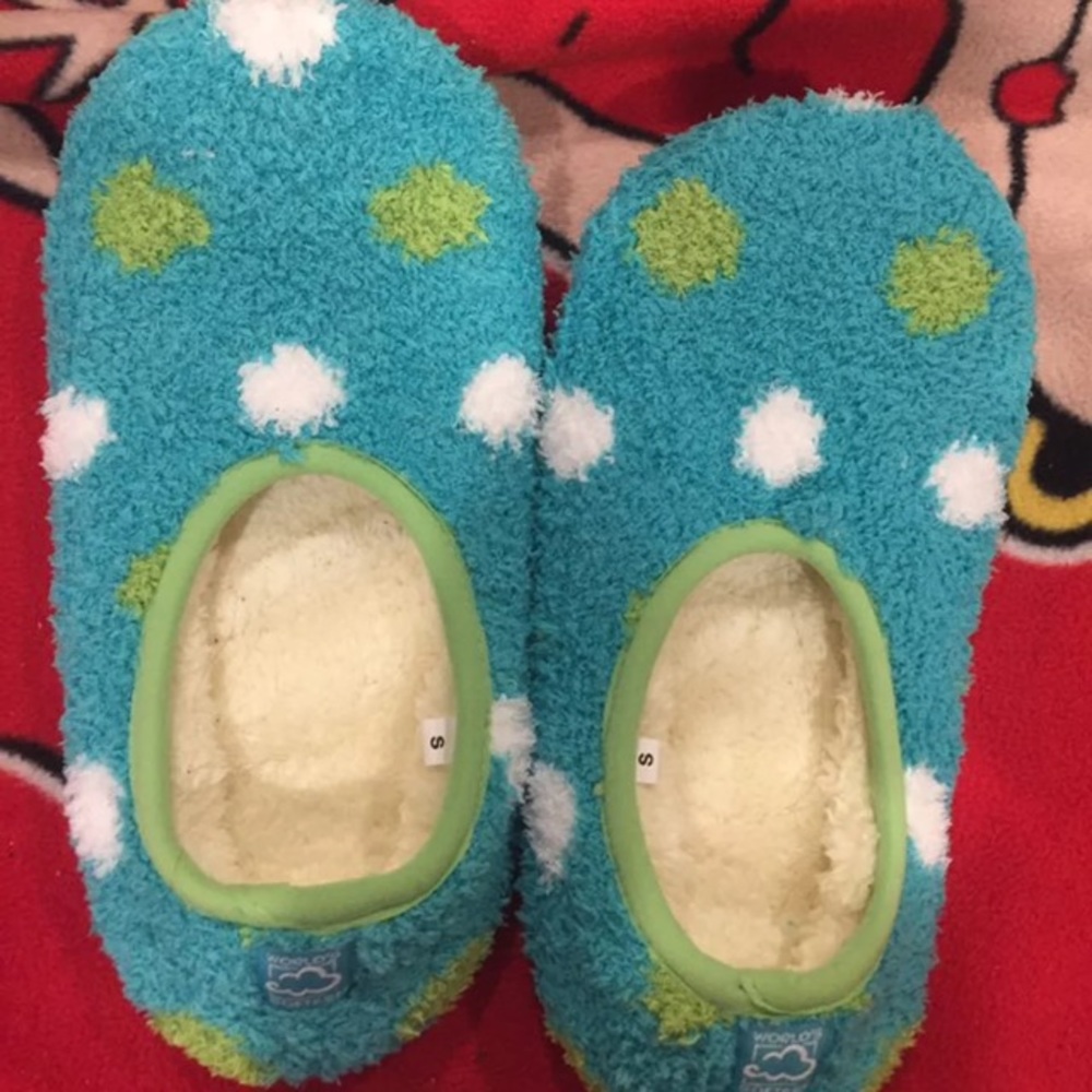 Polkadot slippers